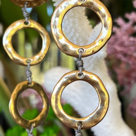 Antiqued Gold Necklace The Sak Jewelry $16ea or bundle 3/ $25 - Picture 4 of 7